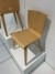 2 Stk. Stühle aus Holz.