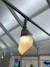 2 pcs. lamps in the ceiling.