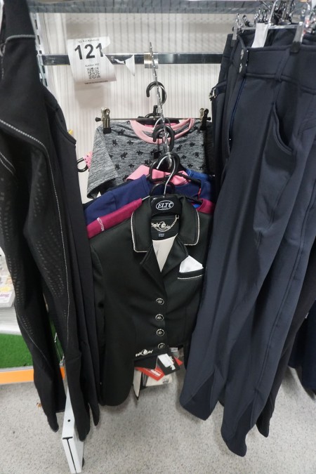 Various riding clothes for children