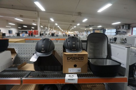 2 pcs. Riding helmets, Brand: Casco