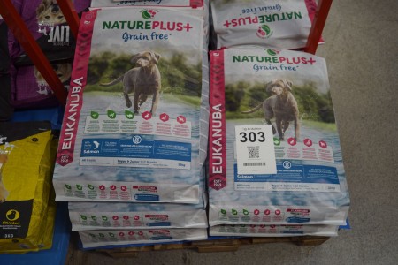 5 bags of dog food, Brand: NaturePlus +