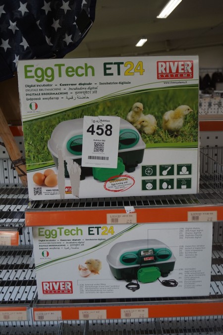 2 pcs. Incubators, Brand: EggTech