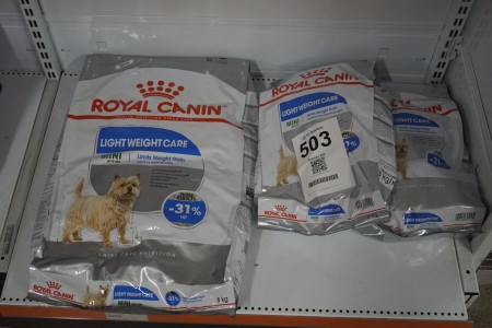 3 bags of dog food, Brand: Royal Canin