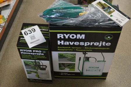 2 pcs. Garden sprayers, Brand: Ryom