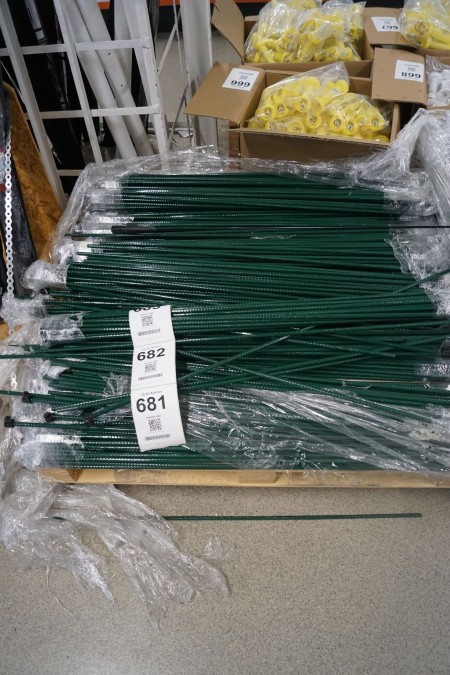 100 pieces. Fence post / Tender steel: 10MM-110cm.