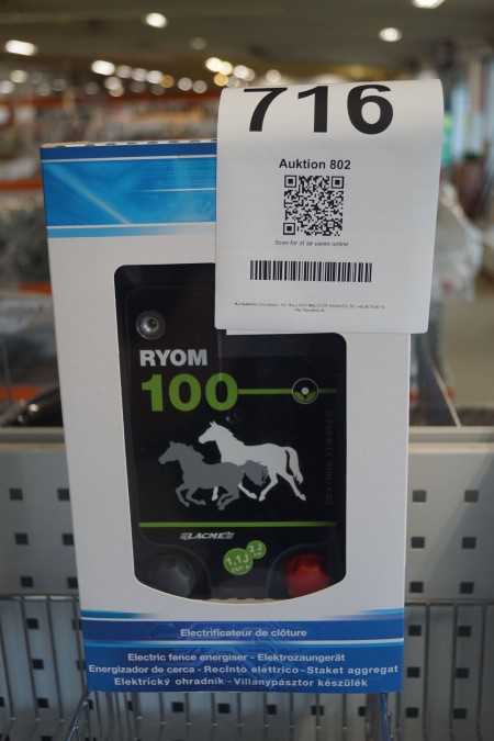 Electric fence, Brand: Ryom, Model: 100