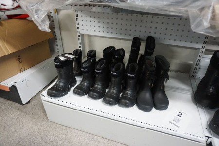 6 pieces. rubber boots, Brand tretorn & Equipage