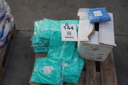 Various disposable suits and liners