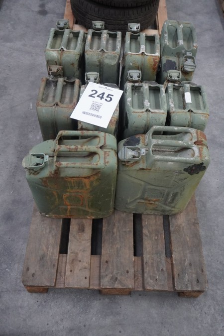 10 stk Jerry cans