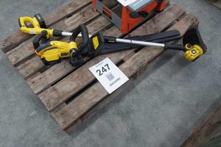 Brushcutter and hedge trimmer, brand: Texas