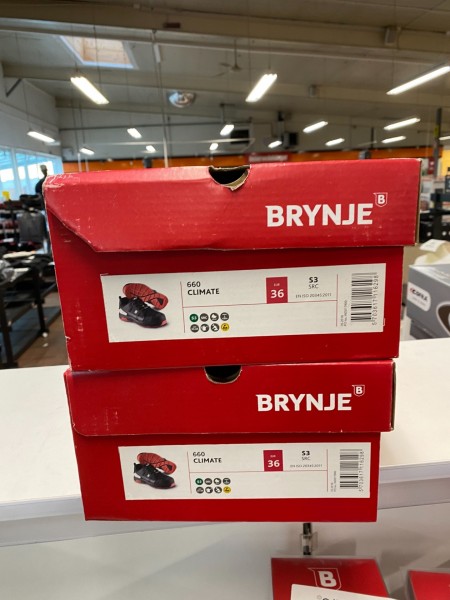 2 pcs. Safety shoes, Brand: Brynje