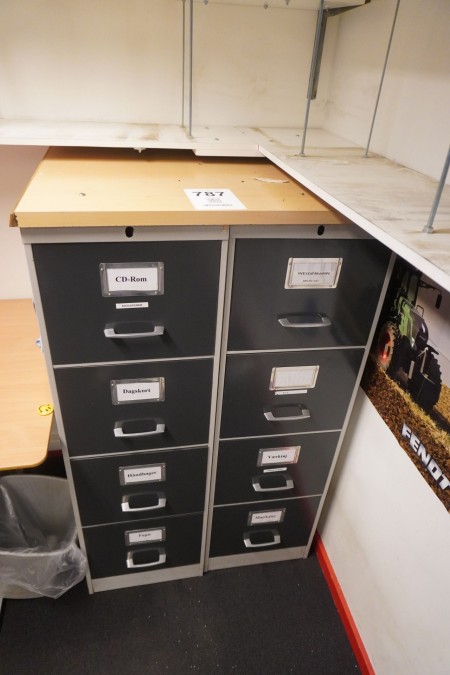 2 pcs. File cabinet, Brand: Kevi