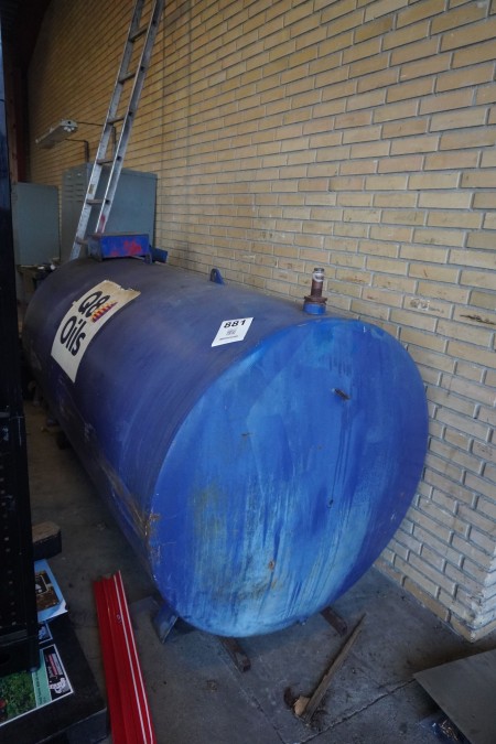 Diesel tank with contents
