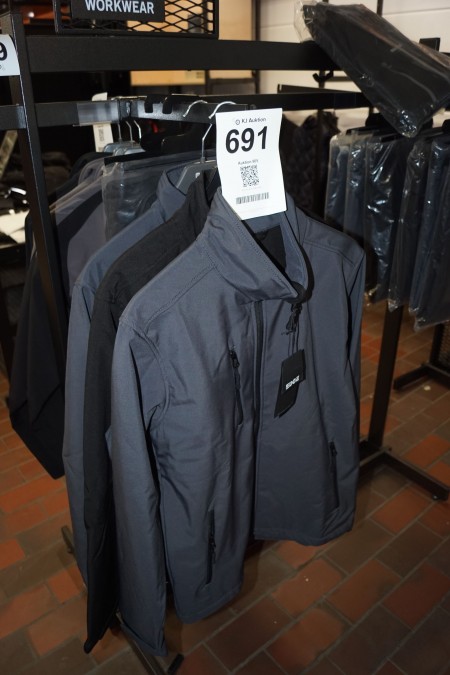 4 pcs. Softshell jackets, Brand: Edge