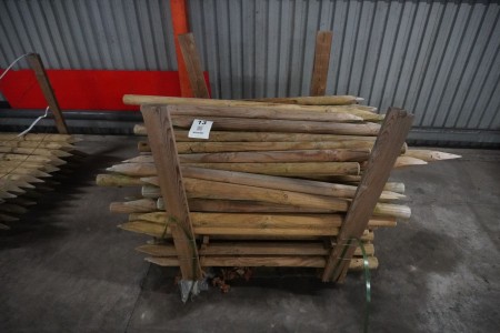 Large batch of fence posts