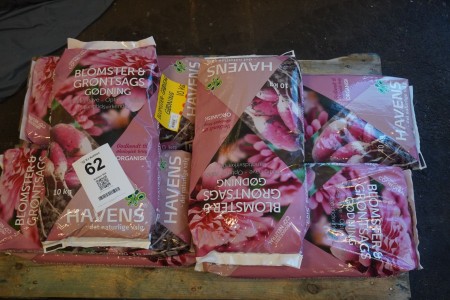 10 bags of flowers / vegetable fertilizer
