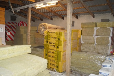 Large batch insulation.