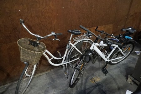 3 stk cykler 