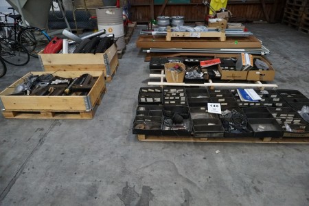 Large batch of spare parts for motorcycle, Brand: MZ