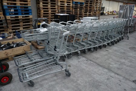 16 shopping carts