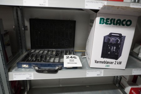Fan heater, Brand: Beslaco + various drills
