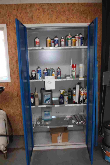 Exhaust Cabinet with Content + 2 x 18 kg. PVC- all purpose adhesive