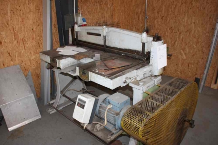 Guillotine, JER, motorized. Max. cutting width: approx. 1000 mm