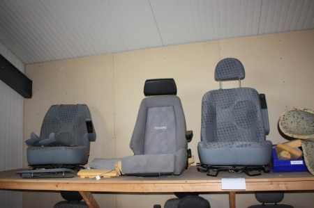 Set-aside auto seats + insulation for cars