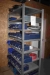 Steel Shelving with screws in assortment boxes