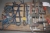 Pallet with various clamps and pliers