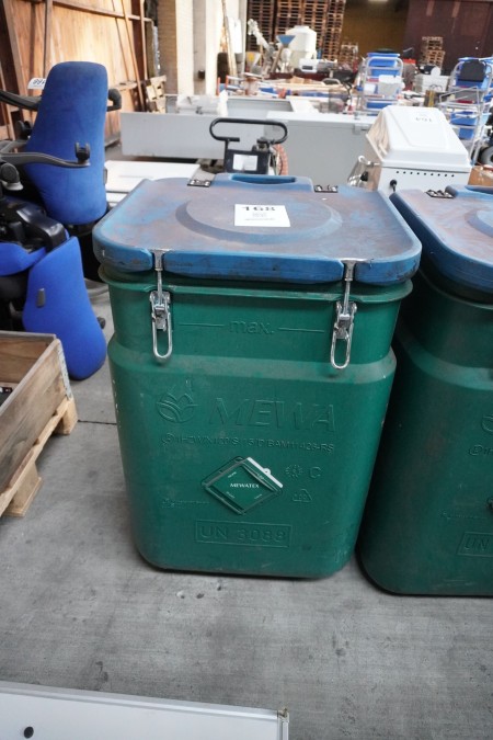 Umweltabfallbehälter, Marke: Mewa