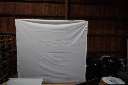 Photo background in white with extra equipment