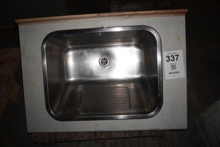 Bordplade med håndvask