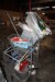 Cleaning trolley + mop press + miscellaneous