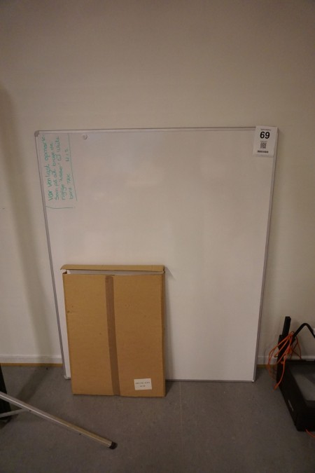 2 stk. whiteboard 