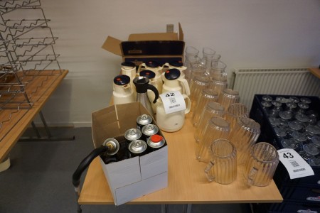 Various jugs + coffee jugs