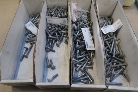 Platinum screws M8. 40 mm, 50 mm, 60 mm, 70 mm