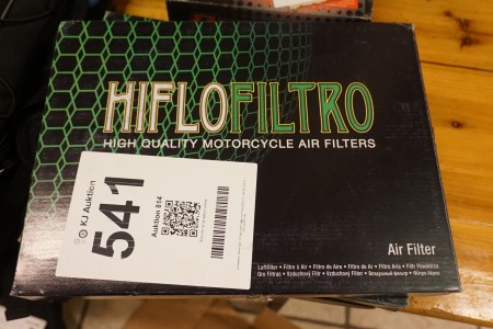 3 stk luftfiltre til motorcykel, mærke: Hiflo Filtro