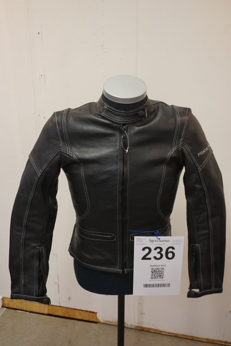 Motorcykel jakke, mærke: FRANK THOMAS. Str: 36 EUR