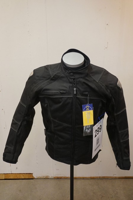 Motorcykel jakke, mærke: FRANK THOMAS. Str: S