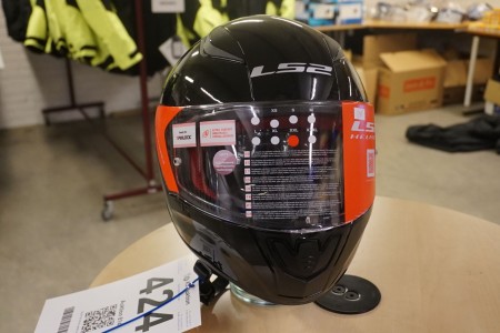 Motorcykel hjelm, mærke: LS2, Str: 2XL