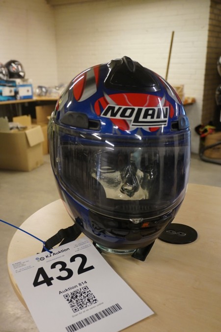 Motorcykel hjelm, mærke: NOLAN, Str: XL