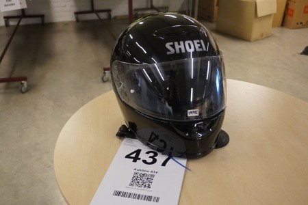 Motorcykel hjelm, mærke: SHOEI, Str: XXS