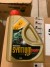 20 stk 1 liters motorolie, mærke: Petronas Syntium Moto 4 SP