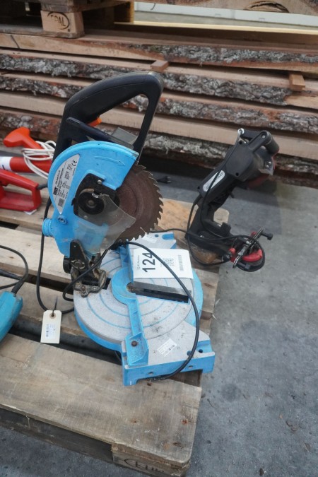 Electric chain grinder, brand: season, model: 75700650 + chainsaw