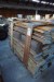Large batch of pallet frames for euro pallets