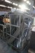 Metal cage with various ceiling luminaires + cover for extraction