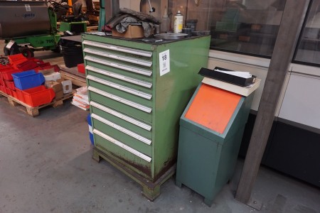 Tool cabinet without contents, Brand: Nufer