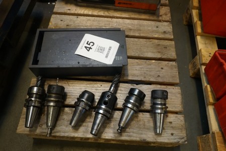 6 pieces. tool holders