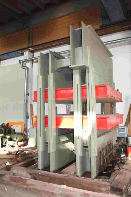 Hydraulic press, Sennerskov. Plan: 2200x2140 mm